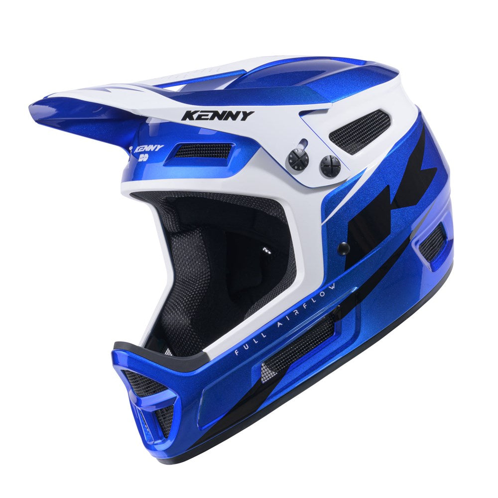 blue glitter motorcycle helmet Elite Full Face Helmet - Candy Blue