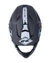 Decade Full Face Helmet - Black/Turquoise