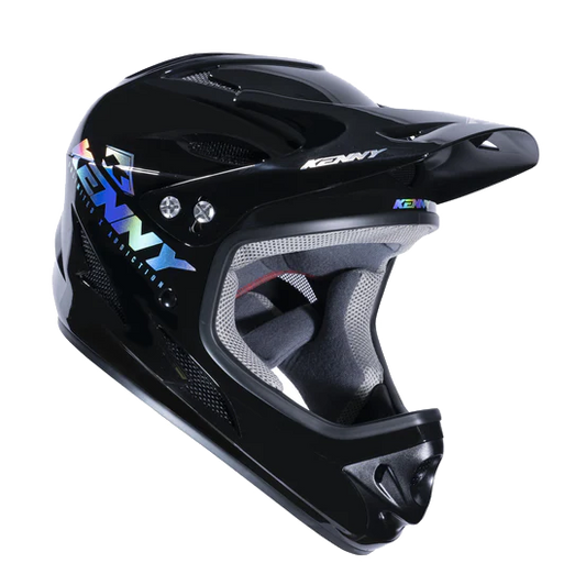 Downhill Full Face Helmet - Holographic Black