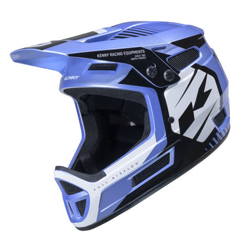 Elite Full Face Helmet - Steel Blue - Glitter & Varnish