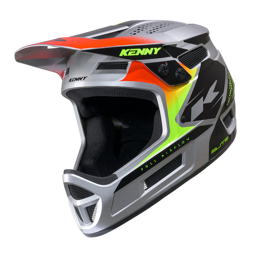 KENNY RACING Helmet - Elite Graphic + - Silver