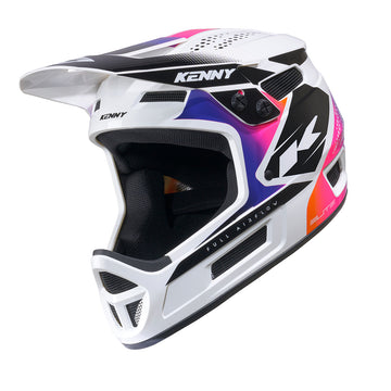 KENNY RACING Helmet - Elite Graphic + - White Gradient