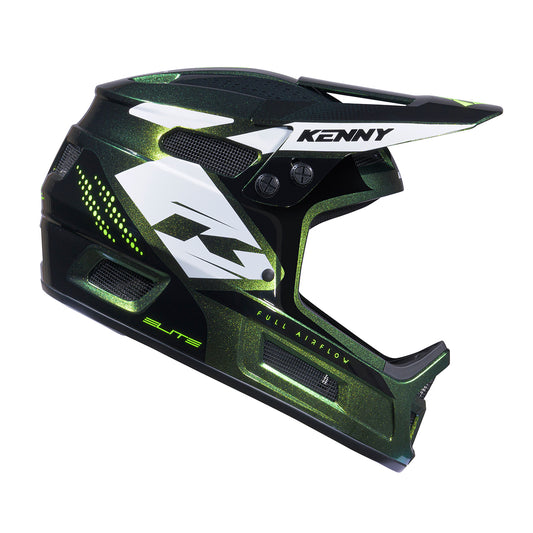 KENNY RACING Helmet - Elite Graphic + - Green Chameleon