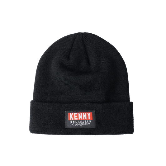 KENNY RACING Beanie - Label - One Size - Black - Kenny MTB BMX Racing Australia | Shop Equipment and protection online | Kenny-Racing